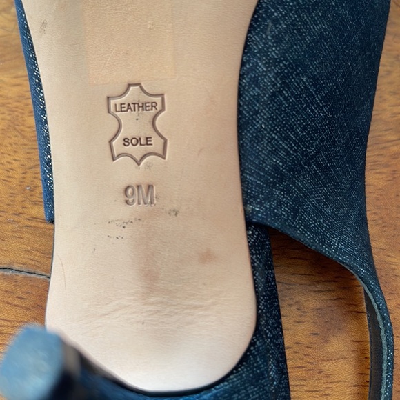 Tory Burch kitten heal shoes. Size 9M. - Picture 6 of 9